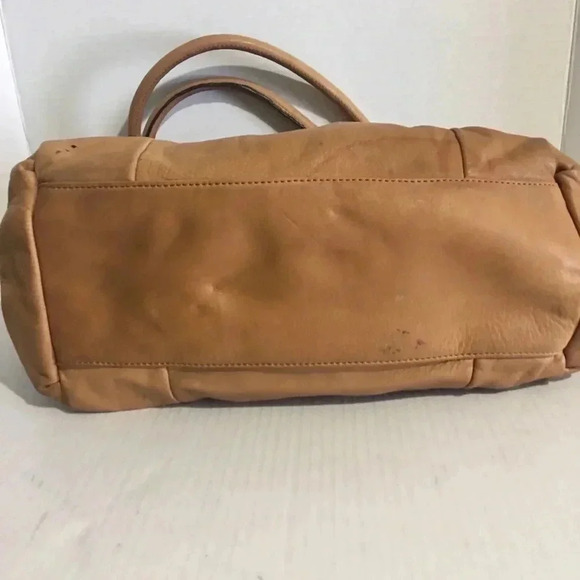 B. Makowsky Brown leather hobo handbag - Picture 4 of 8